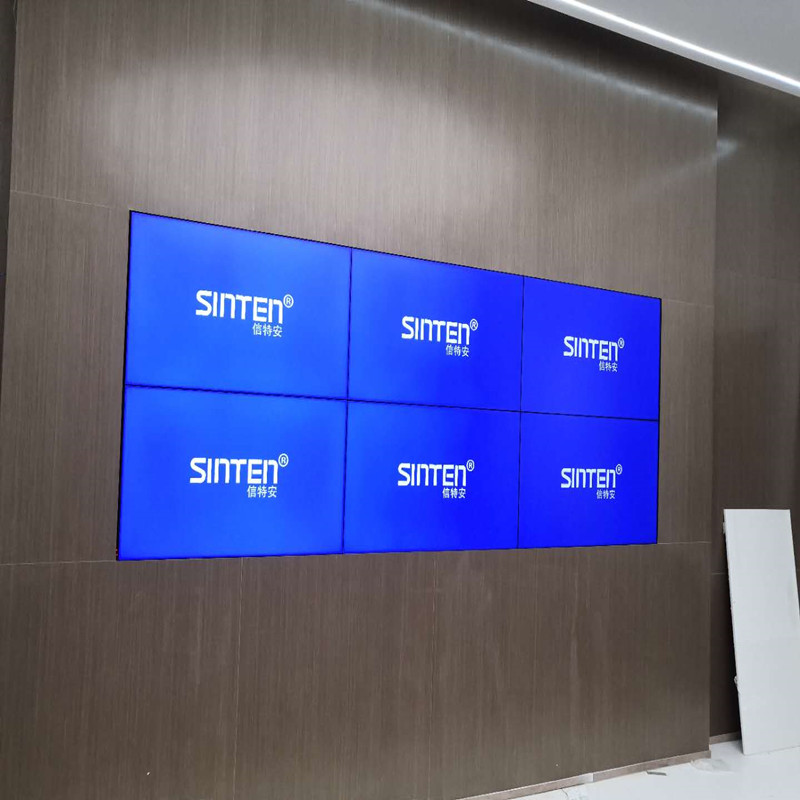 信特安46寸拼接屏入駐廣州某保險公司